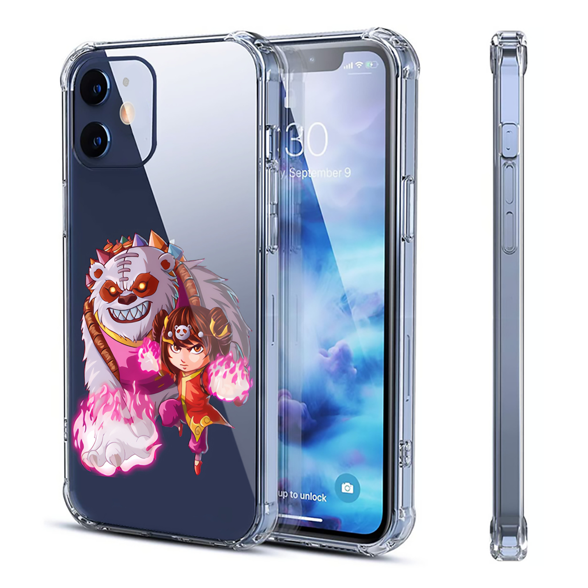 （画像用） リーグ・オブ・レジェンド League of Legends LOL 【iPhone 12シリーズ対応】透明スマホケース（クリアソフトケース）